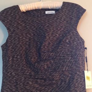 Ladies Cap Sleeve Calvin Klein Dress